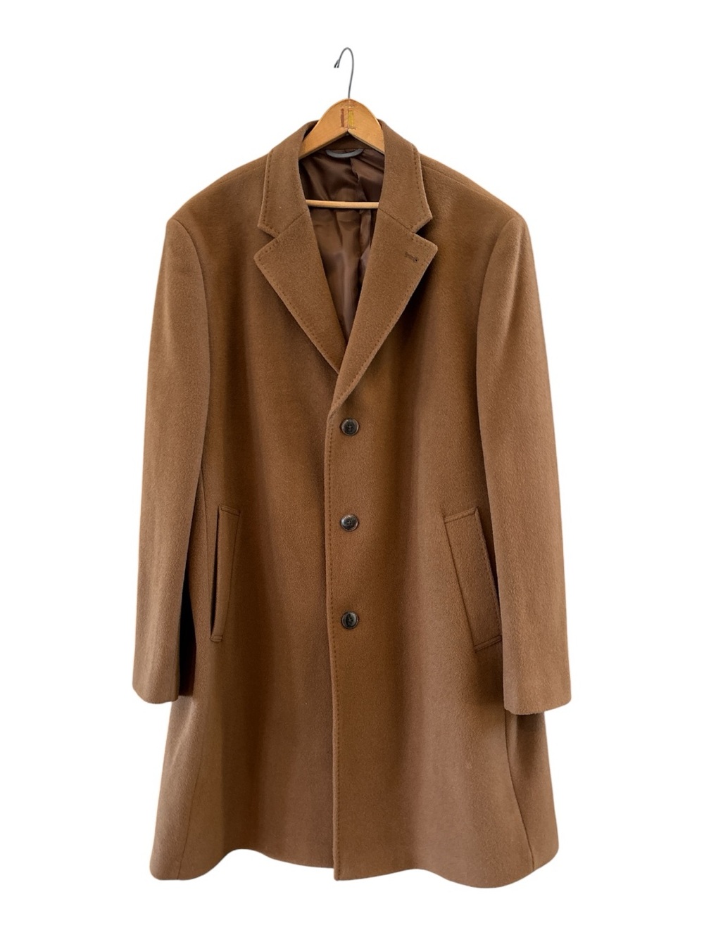 Michael Kors Men's Classic-Fit Wool Cashmere Blend Kavon Overcoat